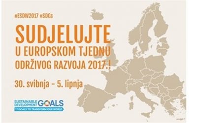 Sudjelujte u Europskom tjednu održivog razvoja 2017.!