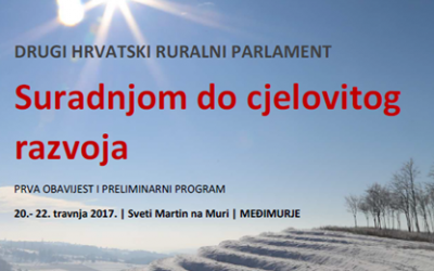 Drugi Hrvatski ruralni parlament – preliminarni program