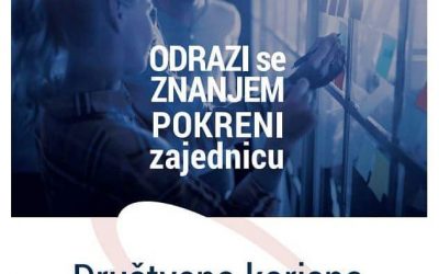 Priručnik “Odrazi se znanjem – društveno korisno učenje u praksi”