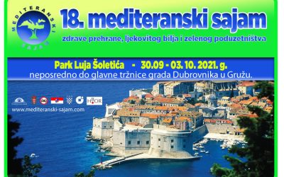 „18. Mediteranski sajam zdrave prehrane, ljekovitog bilja i zelenog poduzetništva“