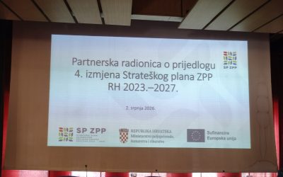 Predstavnica HMRR-a sudjelovala na partnerskoj radionici o 4. izmjenama Strateškog plana ZPP RH 2023.–2027.