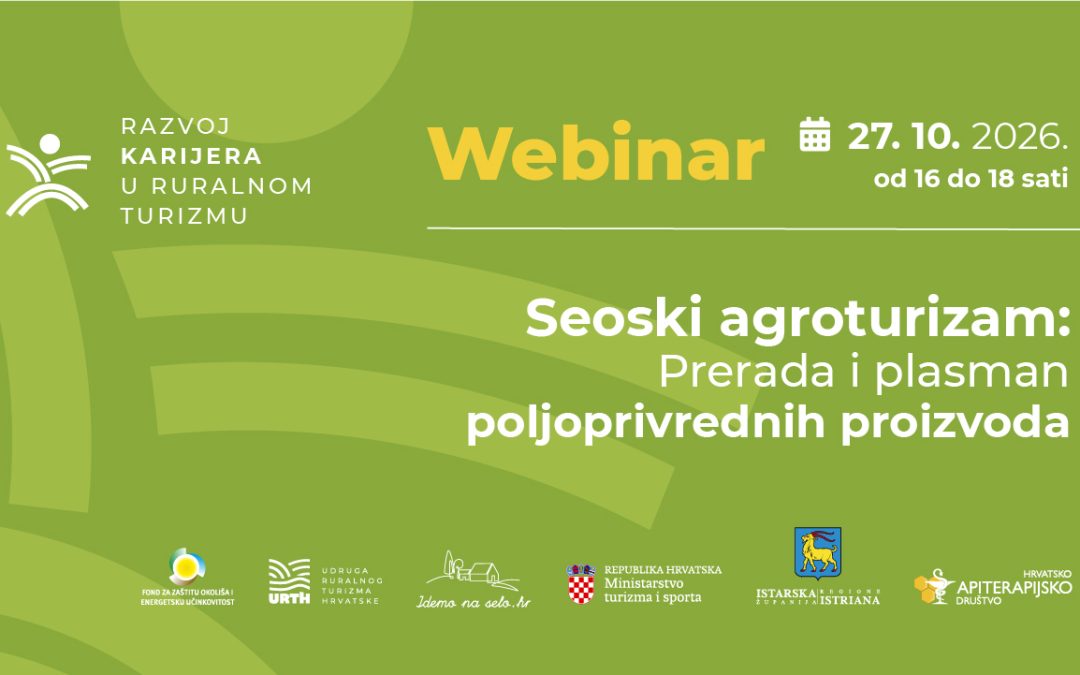 Webinar o preradi i plasmanu poljoprivrednih proizvoda